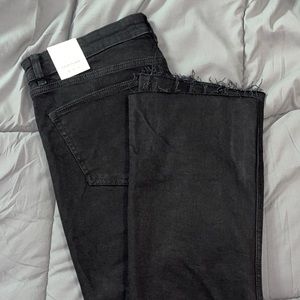 Zara Crop Flare jeans